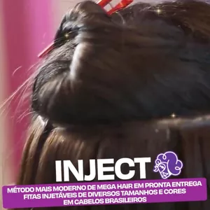 Imagem de capa para o Curso online MEGA HAIR - TÉCNICA INJECT