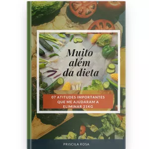 Imagem de capa para o Ebook Muito além da dieta