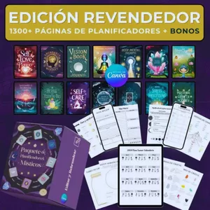 Imagen de portada para Curso online PACK DE PLANIFICADORES ESPIRITUALES Y HOLÍSTICOS PLR & MRR