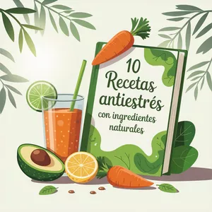 Imagen de portada para Ebook 10 Recetas Antiestrés con Ingredientes Naturales