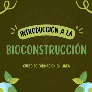 Imagen de portada para Curso online 🌿Introducción a la Bioconstrucción🌿