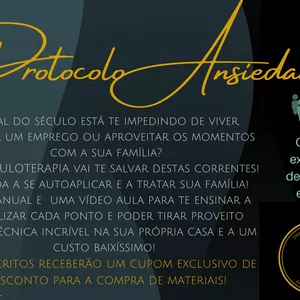 Imagem de capa para o Ebook Protocolo ANSIEDADE - Cura pela Auriculoterapia