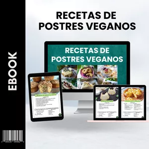 Imagen de portada para Curso online Recetas de Postres Veganos - Ebook