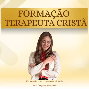 Imagem de capa para o Curso online FORMAÇÃO TERAPEUTA CRISTÃ - CURSO ONLINE UP