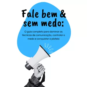Imagem de capa para o Ebook Ebook Fale bem &amp; sem medo