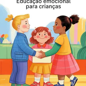 Imagem de capa para o Ebook Educação Emocional  para Crianças