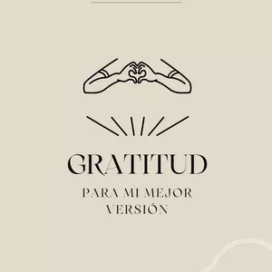Imagen de portada para Ebook Gratitud para mi mejor versión 