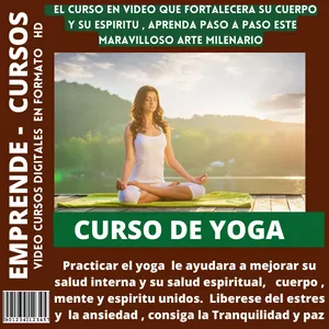 Imagen de portada para Curso online CURSO DE YOGA - NIVEL BASICO