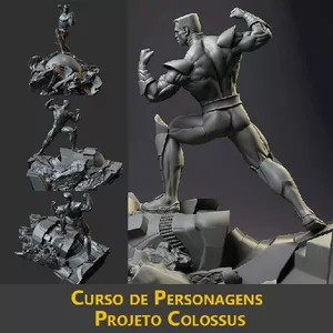 Curso de Personagens 3d - Projeto Colossus