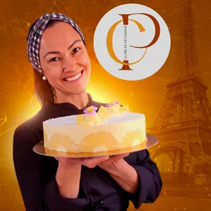 Imagem de capa para o Curso online Clube de Pâtisserie - Escola de confeitaria por Priscila Catapan