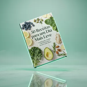 Imagem de capa para o Ebook 50 RECEITAS ANTINFLAMATÓRIA