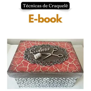 Imagem de capa para o Ebook E-Book Craquelê Completo