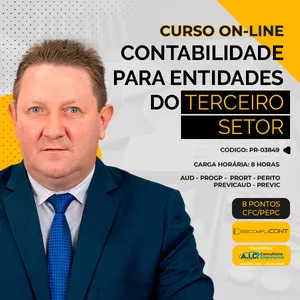 Imagem do curso Contabilidade para Entidades do TERCEIRO SETOR