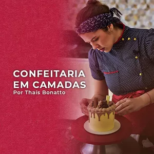 Imagem de capa para o Curso online Confeitaria em Camadas