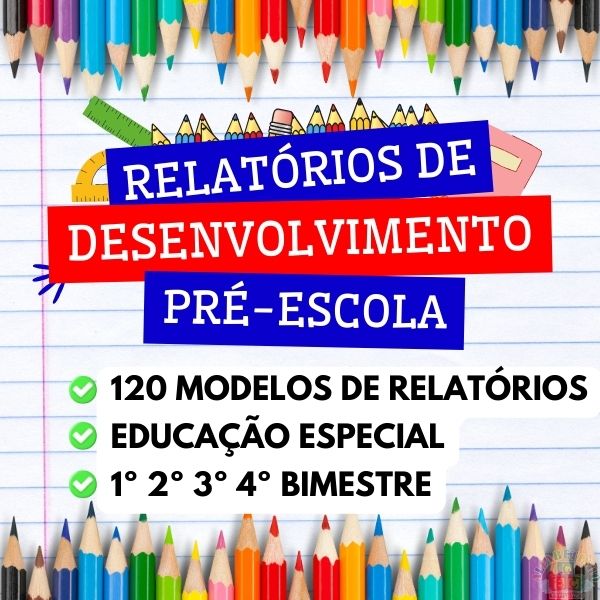 Imagem do curso PRÉ-ESCOLA - Relatórios de Desenvolvimento