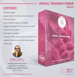 Imagem de capa para o Curso online APEGO TRAUMA E EMDR Básico MOD I E II