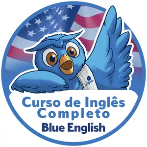 Imagem de capa para o Curso online Curso completo de inglês - Blue English