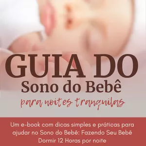 Imagem de capa para o Ebook Guia do Sono do Bebe