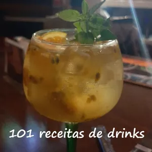 Imagem de capa para o Ebook 101 Receitas de Drinks - Guia rápido