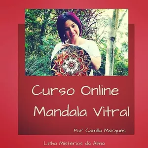 Imagem de O Despertar pela Arte da Pintura Vitral - Mandalas criado por Camila Marques  na hotmart