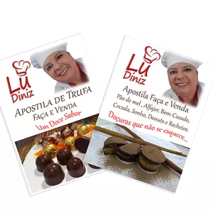 Imagem de capa para o Ebook Combo de Apostilas de Pão de Mel e Trufas