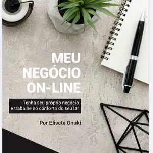 Imagem de capa para o Ebook Meu negócio On-line 