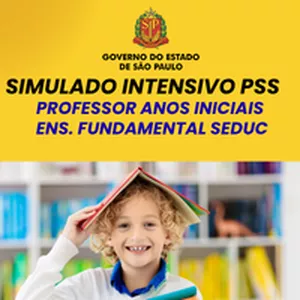 Imagem do curso SIMULDO PSS SEDUC -SP  - PROFESSOR ANOS INICIAIS 