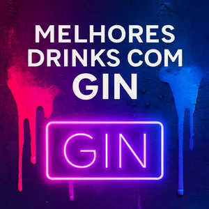 Imagem de capa para o Ebook Como Fazer os Melhores Drinks com Gin / Carta de Drinks