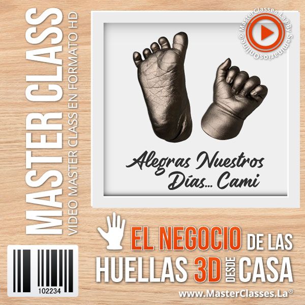 EL NEGOCIO DE LAS HUELLAS 3D DESDE CASA