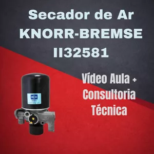 Imagem de capa para o Curso online Aula Técnica Secador de Ar KNORR-BREMSE II32581