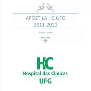 Imagem principal do produto Apostila com provas do HC-UFG 2011-2021