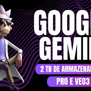 Imagem de capa para o Curso online GEMINI 2.5 PRO + VEO 3 (30 DIAS)