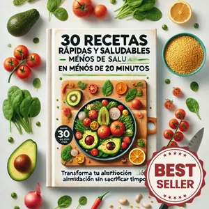 Imagen de portada para Curso online 30 Recetas Rápidas y Saludables en Menos de 20 Minutos
