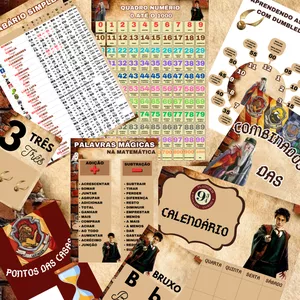 Imagem de capa para o Ebook Kit Sala de aula do Harry Potter