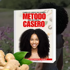 Imagen de portada para Ebook Afro Largo "El Método 100% casero para un Crecimiento Visible" Especial texturas 3-4