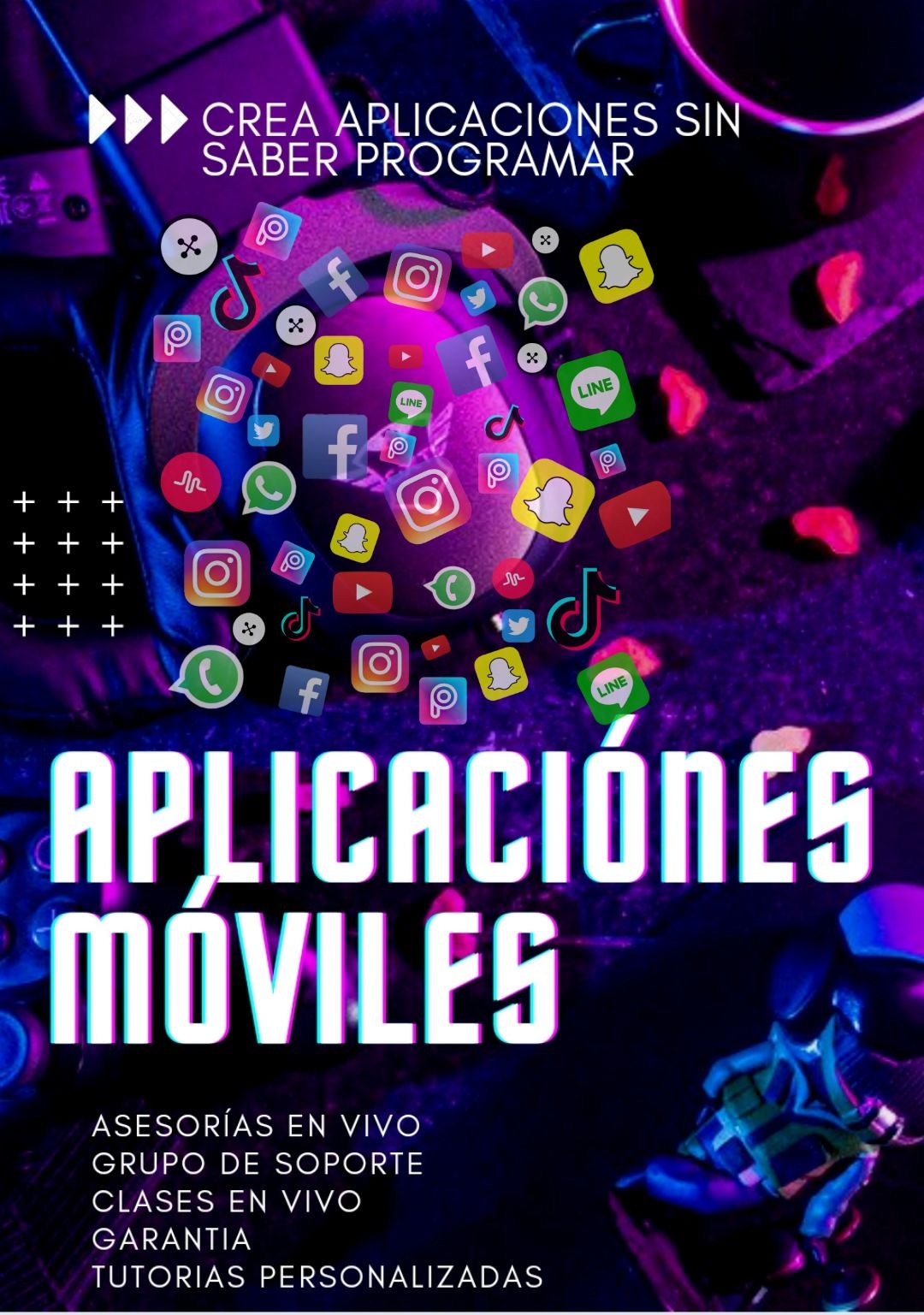 <p>CREA APLICACIONES MÓVILES EN UN DIA SIN SABER PROGRAMACION,LLEVA TU EMPRESA A OTRO NIVEL</p>