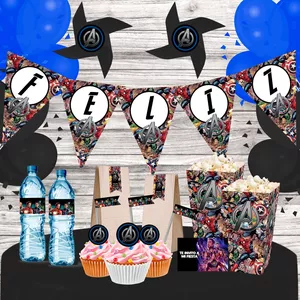 Imagen de portada para Curso online Kit Imprimible Avengers Candy Bar Personaliza tu Fiesta (PDF)