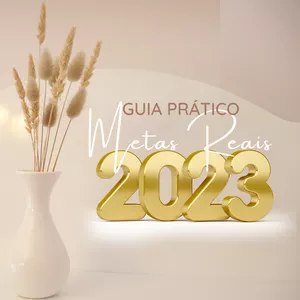 Imagem de capa para o Ebook GUIA PRÁTICO - METAS 2023