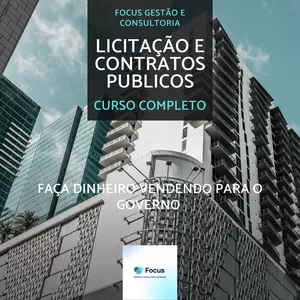 Imagem do curso CURSO COMPLETO DE LICITAÇÃO E COMPRAS PUBLICAS