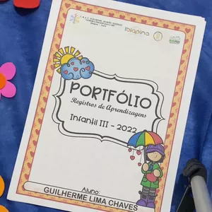 Imagem de capa para o Ebook Portfólio - Chuva de Amor