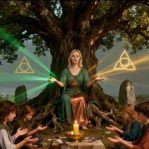 Imagen de portada para Curso online DRUIDA DE LA LUZ - Iniciación y formación individual durante 9 semanas