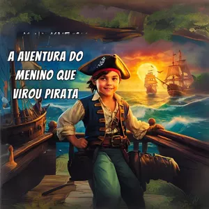 Imagem de capa para o Ebook A Aventura do Menino que Virou Pirata