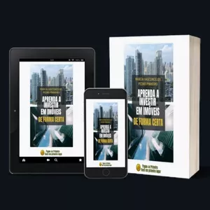 Imagem de capa para o Ebook Aprenda a investir em imóveis de forma certa