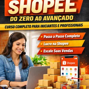 Imagem do curso Como Vender na Shopee do Zero ao Avançado Curso Completo para Iniciantes e Profissionais