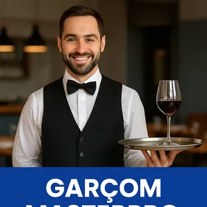 Imagem do curso Garçom MasterPro – Formação Completa 