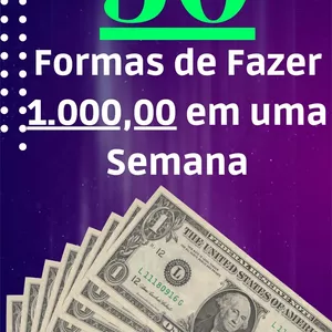 Imagem de capa para o Ebook {EBOOK} 50 Formas de Fazer Mil Reais em 1 Semana