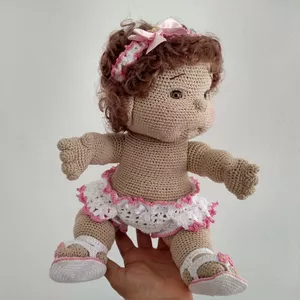 Imagem de capa para o Curso online Curso da bebê Reborn de crochê ( boneca amigurimi)