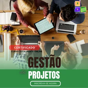 Imagem do curso CURSO: GESTÃO DE PROJETOS