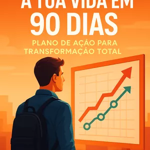 Imagem de capa para o Ebook Como Mudar a Tua Vida em 90 Dias: Plano de Ação para Transformação Total
