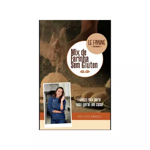 Imagem de capa para o Ebook Mix de Farinhas Multiuso Sem Glúten